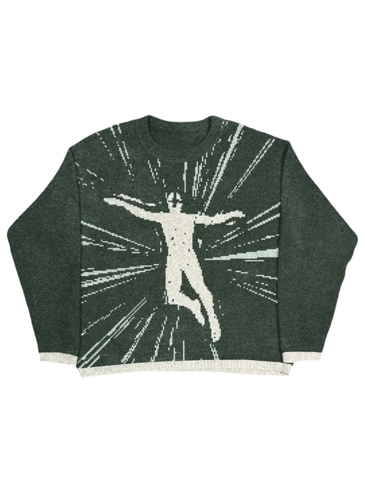 Green Vintage Sweater aleksandrov