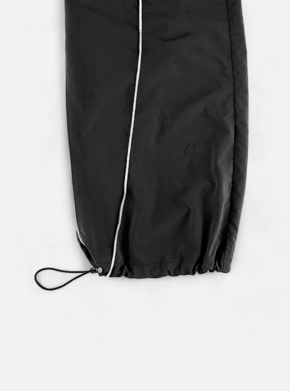 Loose Fit Black Sports Pants - Aleksandrov - Y2K - Vintage Clothing