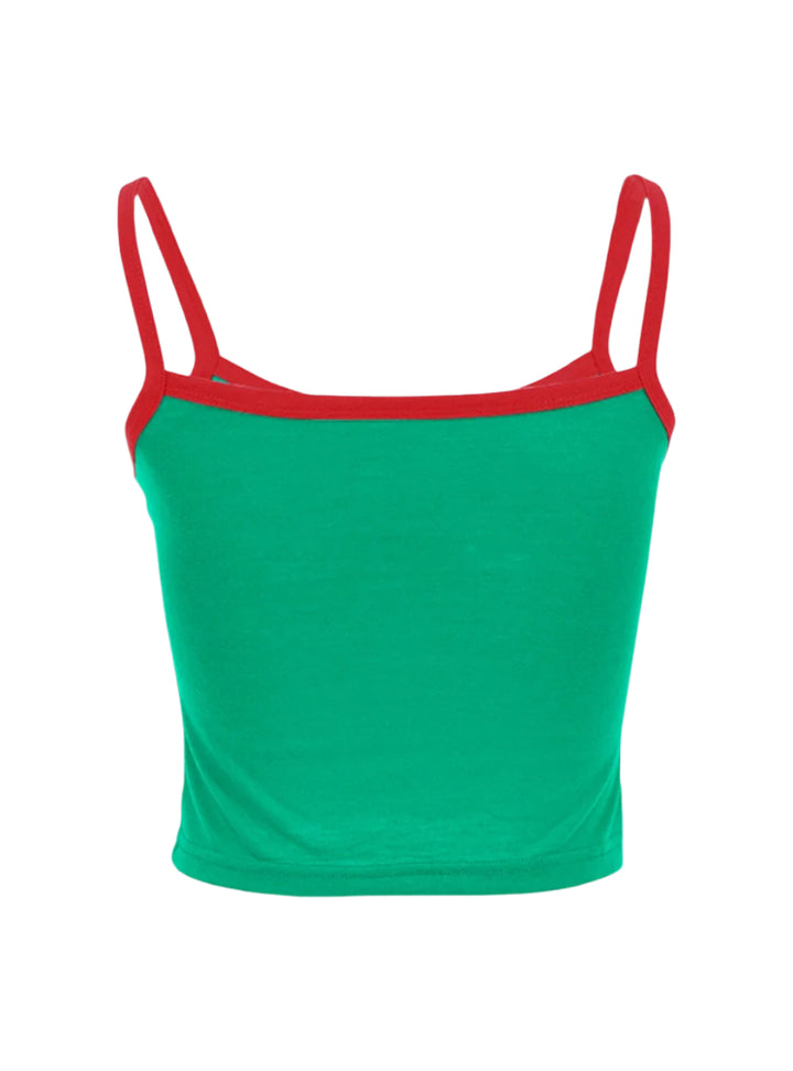 mexico vintage y2k green red top aleksandrov