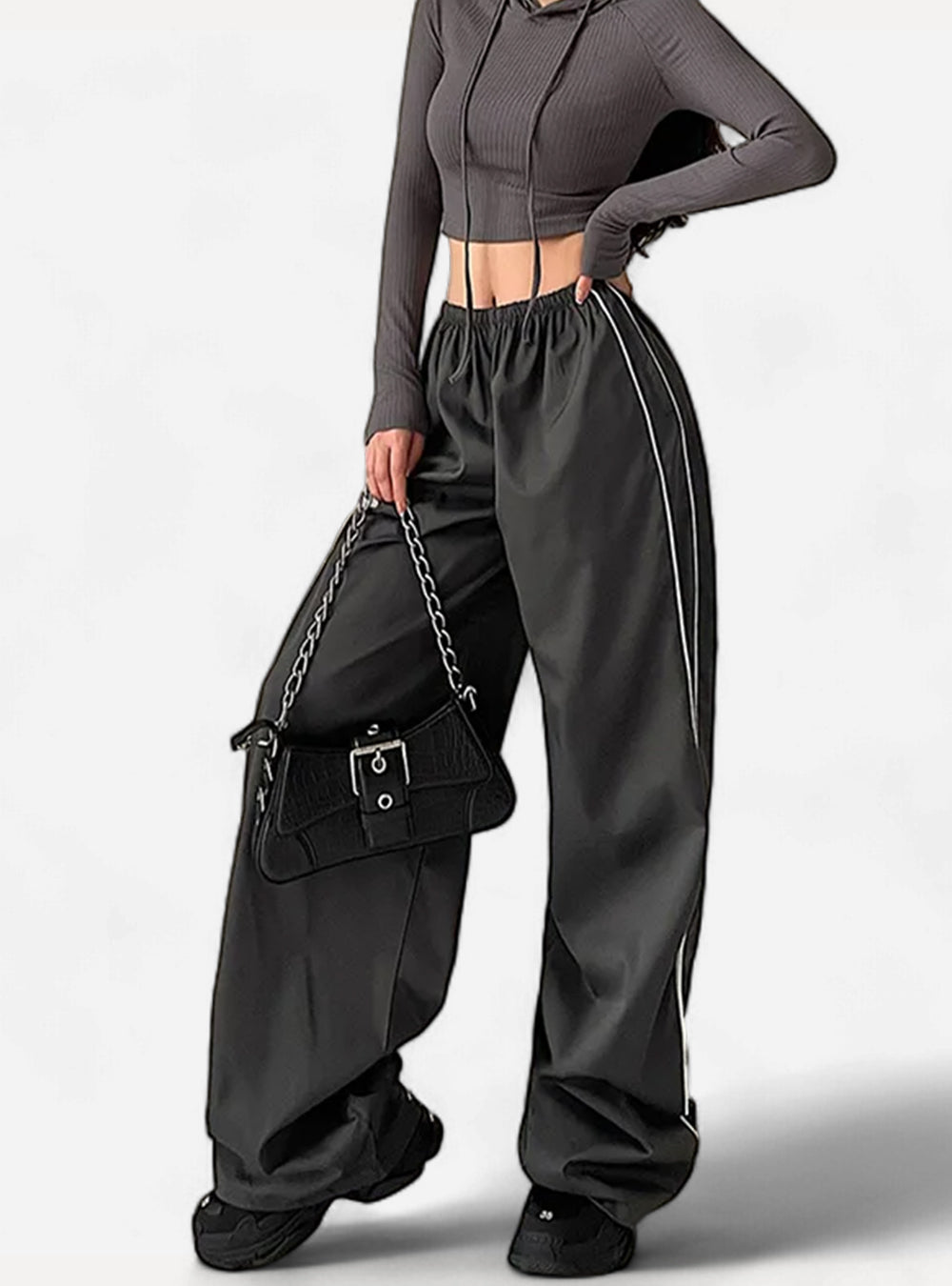 sport y2k vintage Baggy Low Rise Pants - Aleksandrov - Y2K - Vintage Clothing